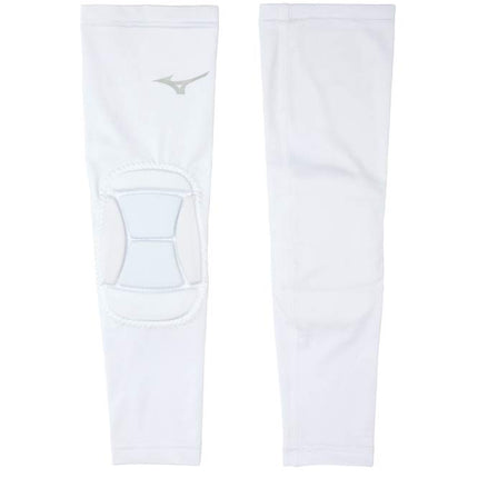 Mizuno MZO Padded Sleeves, White, Small/Medium