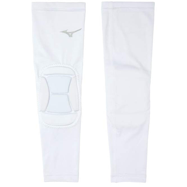 Mizuno MZO Padded Sleeves, White, Small/Medium