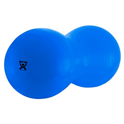 CanDo Exercise roll / motoric ball / peanut-shaped fitness ball - CanDo® Peanut Ball - blue, 80 cm x 130 cm