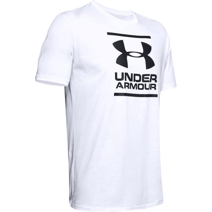 Under Armour Men's Global Foundation Short-Sleeve T-Shirt, White, Large