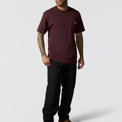 Carhartt Mens B01 Double Front Utility Work Trousers Black