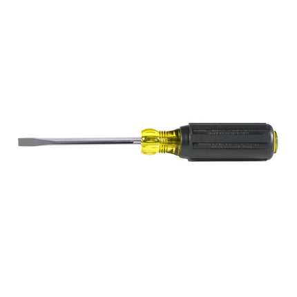 Klein Tools 605-4B Wire Bending Cabinet Tip Screwdriver 4-Inch, Made in USA