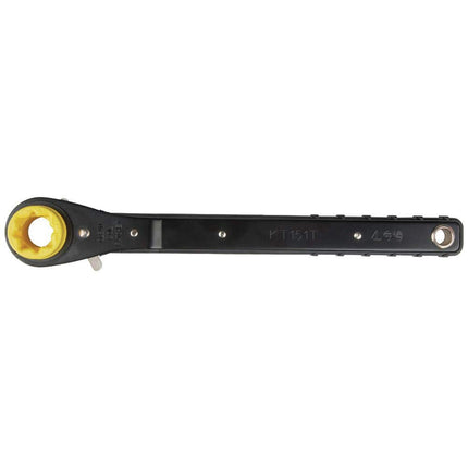 Ratcheting Linemans Wrench, Length 13 in.