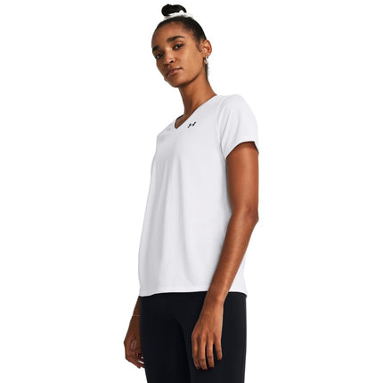 Women's Tech Solid T-Shirt White/Black XS XS