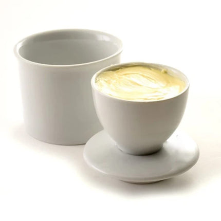 Norpro Porcelain White Butter Keeper