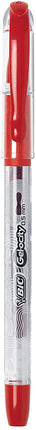 Bolígrafos de gel BIC Gel-ocity Smooth Stick, Punta fina, 0.5mm, Tinta surtida, 4 unidades