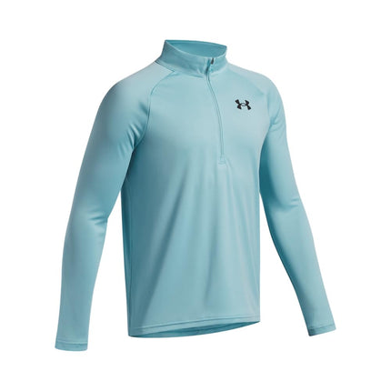 Under Armour Boys Tech 2.0 Half-Zip Shirt Blue XL