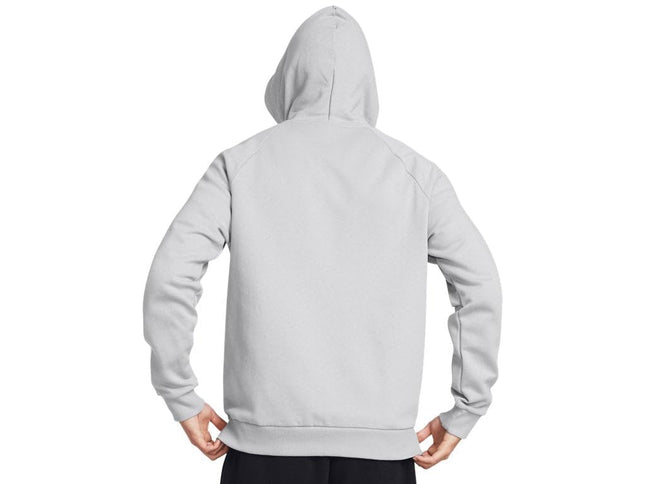 Sweat à capuche en molleton Rival pour homme Under Armour, (011) Mod Grey/White, Small, (011) Mod Grey/White, S