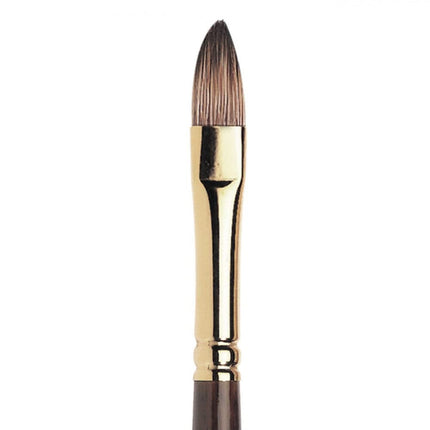 Winsor and Newton 5505008 Monarch Short Filbert Brush, 8 Size, Pack of 2