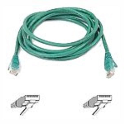 Cable de conexión CAT5E Belkin Snagless, verde - 3 m