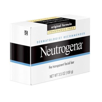 Neutrogena Acne Prone Skin Formula Facial Bar, 3.5 Ounce (Pack of 2) Original, Fragrance Free 3.5 Ounce (Pack of 3)