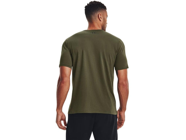 Under Armour Men's Sportstyle Colorblock T-Shirt, (390) Marine Od Green/Black/Black, 4X-Large