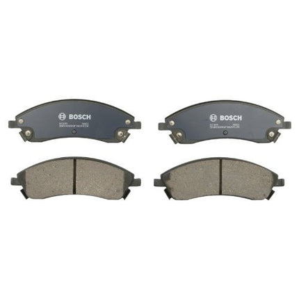 Bosch BC1019 QuietCast Premium Ceramic Disc Brake Pad Set For Cadillac: 2006-2007 CTS, 2004-2009 SRX, 2005-2008 STS; Pontiac: 2004-2005 Bonneville; Front