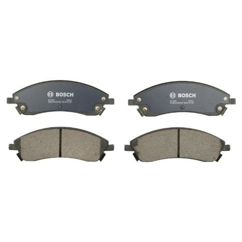 Bosch BC1019 QuietCast Premium Ceramic Disc Brake Pad Set For Cadillac: 2006-2007 CTS, 2004-2009 SRX, 2005-2008 STS; Pontiac: 2004-2005 Bonneville; Front