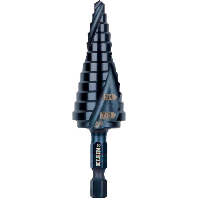 Klein Tools QRST14 Step Drill Bit, Quick Release, 