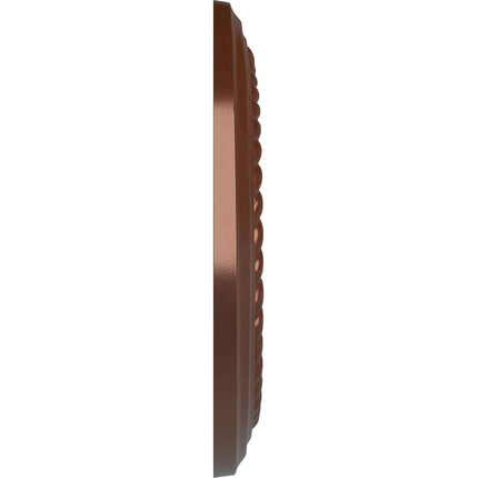 Ekena Millwork CM07ALCPS 7 7/8 OD X 3/4 P Small Alexandria Ceiling Medallion fits Canopies up to 4 5/8, Copper Penny