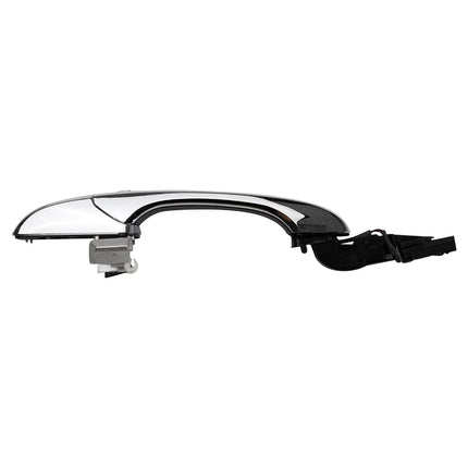 TRQ Front Left Exterior Door Handle Compatible with 11-21 Dodge Durango Jeep Grand Cherokee