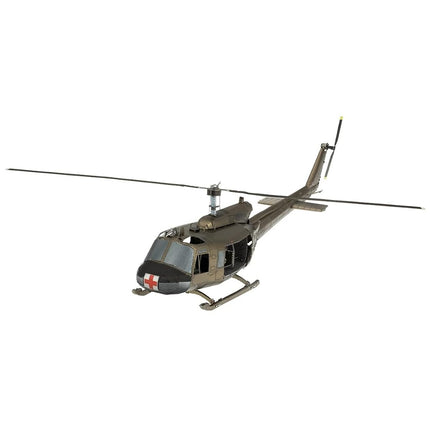 Metal Earth UH-1 Huey Helicopter Color 3D Metal Mo