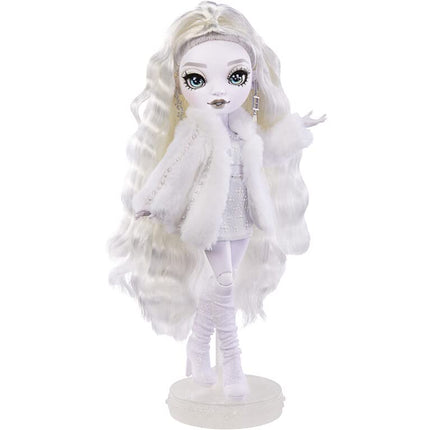 Rainbow High Shadow High Series - Natasha ZIMA - Greyscale Fashion Doll with Wavy White Hair, Two Designer Outfits, & Accessories - Collectable - for Kids Ages 6+