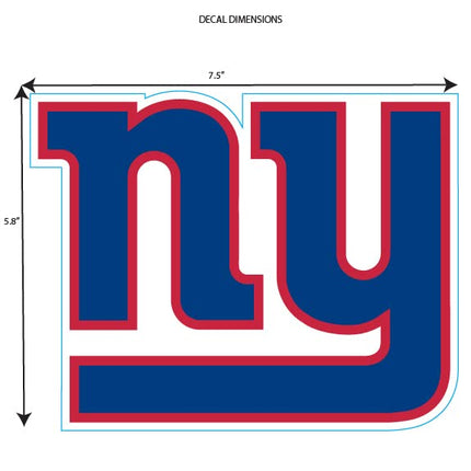 Siskiyou Sports NFL New York Giants Automotive Magnet, 8-Inch