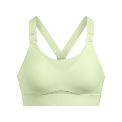 Under Armour Women's Infinity High Impact Sports Bra, (383) Retro Green / / Retro Green, (X-Small) D/DD