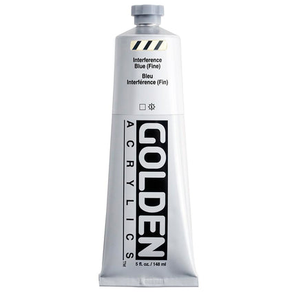 Golden : Heavy Body Acrylic Paint : 150ml : Blue F