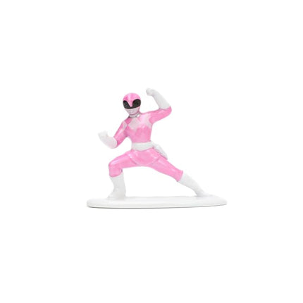 Mighty Morphin Power Rangers 1:32 Toyota FT-1 Concept Die-cast Car with 1.65" Pink Ranger Figure, Toys for Kids and Adults