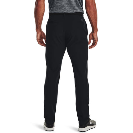 Under Armour Men's Golf Tapered Pants, (001) Black / / Black, 38W x 30L