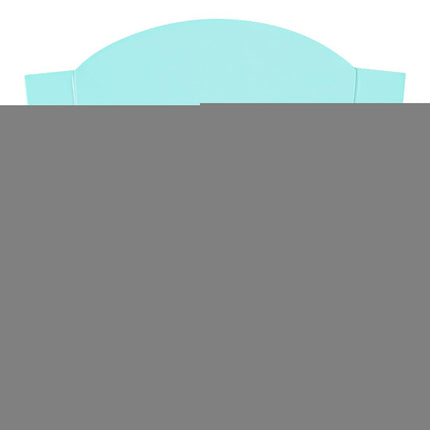 Bio Tek 4.5 x 3.2 x 3.9 Inch French Fry Cup, 100 Disposable Snack Cups - Stackable, Sustainable, Turquoise Paper 3 Ounce Fry Holder, for Fries, Onion Rings, Popcorn, or Cookies - Restaurantware