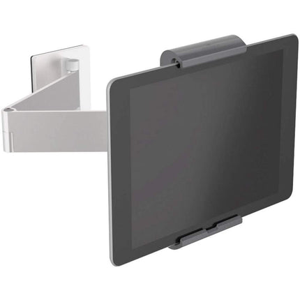 Durable Aluminium Tablet Wall Arm Mount - Universal Bracket for 7-13" iPad, Samsung, Surface & More - Anti Theft Lock & Rotatable 360° - Shelf Mounted Pro Holder