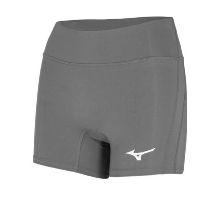 Mizuno Women's Elevated 4" Inseam Volleyball Short, Quiet Shade, XX-Small
