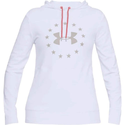 Under Armour Women's Freedom Tb Hoodie, Academy Blue (408)/White, XS