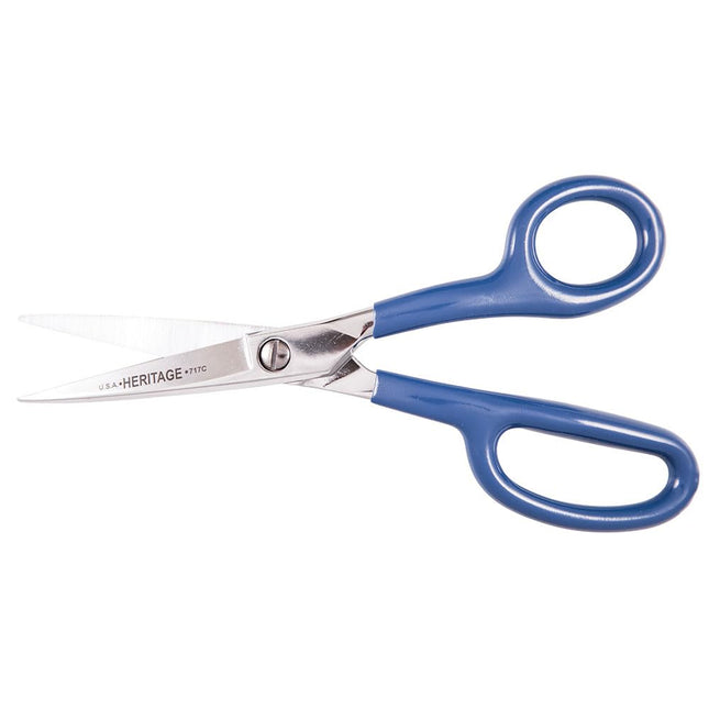 Klein Tools Curved Carpet Napping Shear, Coated, 7-7/8-Inch 717C