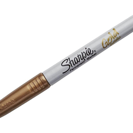 Sharpie - Rotuladores metálicos Sharpie, 2/paquete, oro/plata, se vende como 1 paquete, SAN 1829202
