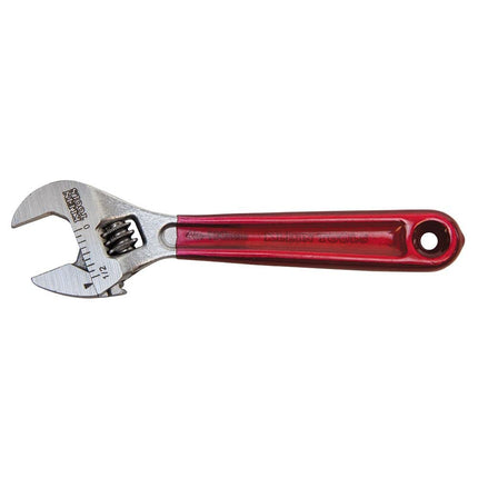 Klein D506-4 4" Adjustable Wrench - Standard Capacity, Plastic-Dipped Handles