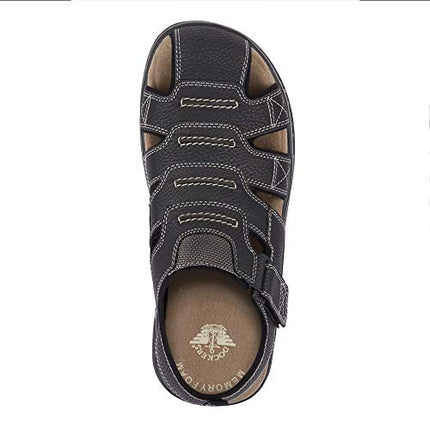 Dockers Men's Searose Fisherman Sandal, Black, 12 UK