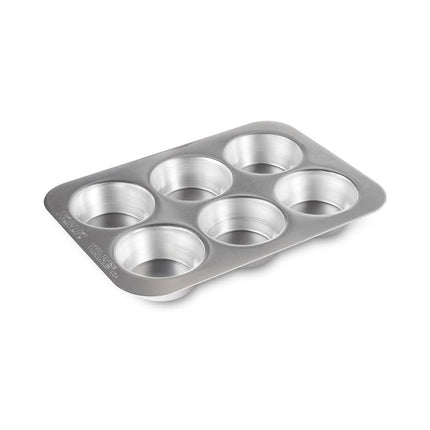 Nordic Ware USA Natural Aluminium 6-Cup Muffin Pan