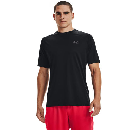 Under Armour Men's Velocity 2.0 Short Sleeve T Shirt, (001) Black / / Pitch Gray, XS