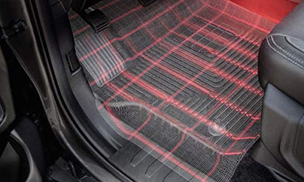 Husky Liners - 30611 Fits 2006-10 Jeep Commander, 2005-10 Jeep Grand Cherokee Classic Style Front Floor Mats Black