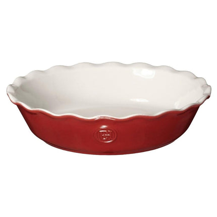 Molde para tarta Emile Henry HR Modern Classics, 23 cm, rojo, fabricado en Francia