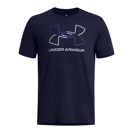 Ua Mens Ua Gl Foundation Update Ss Midnight Navy / Royal / Steel Sm