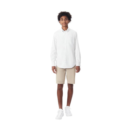 French Toast boysSE9002YLong Sleeve Oxford Shirt Long_Sleeve Button-Down Shirt - 70% Cotton, 30% Polyester - S White