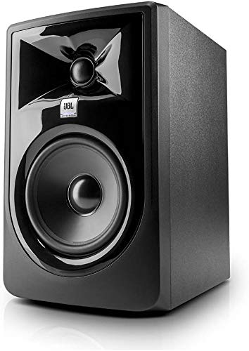 JBL Professional 305P MkII Altavoces monitores activos bidireccionales autoamplificados de 5 pulgadas para producción musical de campo cercano, monitores de estudio, computadoras de escritorio, audio de alta fidelidad. Se venden en pares, negros