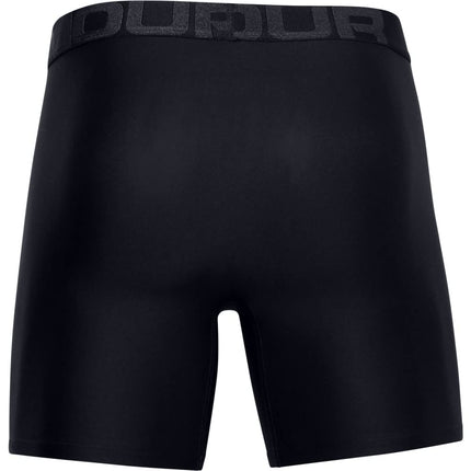 Under Armour Bóxer Tech de 15 cm para hombre, paquete de 2, negro (001)/negro, 5XL, negro (001)/negro, 5XL