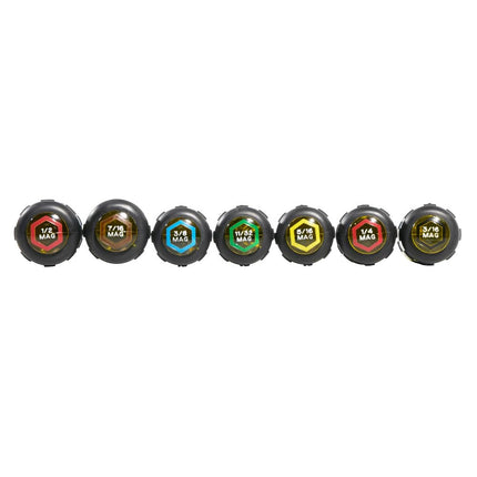 Magnetic Nut Driver Set, 15 cm Shafts, 7-Piece Klein Tools 647M