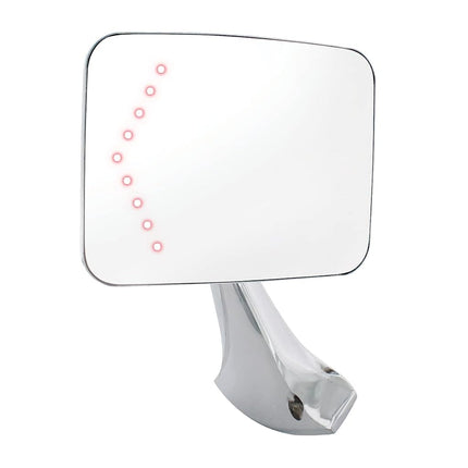United Pacific C707201-LED Exterior Mirror w/Hidde
