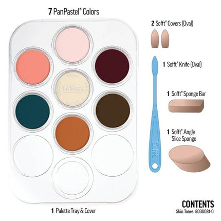 PanPastel Ultra Soft Artist Pastel Set 9Ml 7/Pkg-Skin Tone