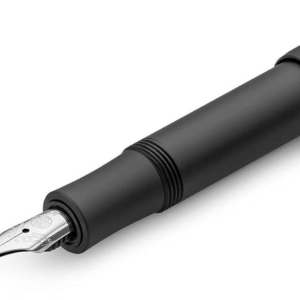 Kaweco Al Sport Fountain Pen I Premium Fountain Pen Luxury for Ink Cartridges with High-Quality Steel Nib I Sport Fountain Pen 13.5 cm Black Nib Width: EF (Extra Fine)