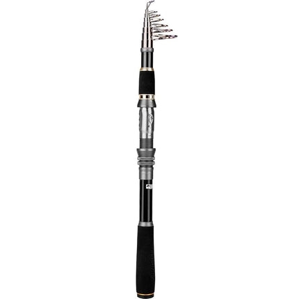 PLUSINNO Telescopic Fishing Rod Pole Spinning Fish