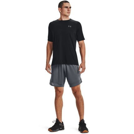 Under Armour mens Tech 2.0 Short-Sleeve T-Shirt , Black (001)/Graphite , Medium
